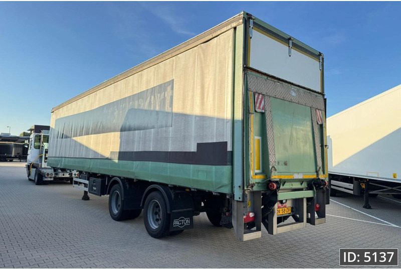 Pacton TBD.2 / DHOLLANDIA 2500kg / Steering axle - Polprikolica s ponjavo: slika 2 Pacton TBD.2 / DHOLLANDIA 2500kg / Steering axle - Polprikolica s ponjavo: slika 2