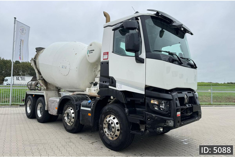 Renault C480 Day Cab, Euro 6, 8x4 / Full steel / 9m3 / TOP!! - Avtomešalec: slika 4 Renault C480 Day Cab, Euro 6, 8x4 / Full steel / 9m3 / TOP!! - Avtomešalec: slika 4