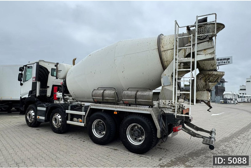 Renault C480 Day Cab, Euro 6, 8x4 / Full steel / 9m3 / TOP!! - Avtomešalec: slika 2 Renault C480 Day Cab, Euro 6, 8x4 / Full steel / 9m3 / TOP!! - Avtomešalec: slika 2
