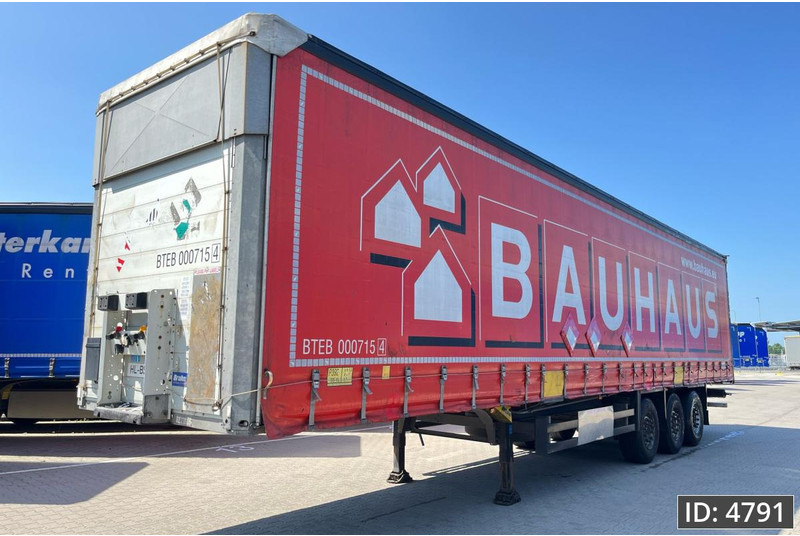 Schmitz Cargobull SCB*S3T / Disk brakes - Polprikolica s ponjavo: slika 1 Schmitz Cargobull SCB*S3T / Disk brakes - Polprikolica s ponjavo: slika 1