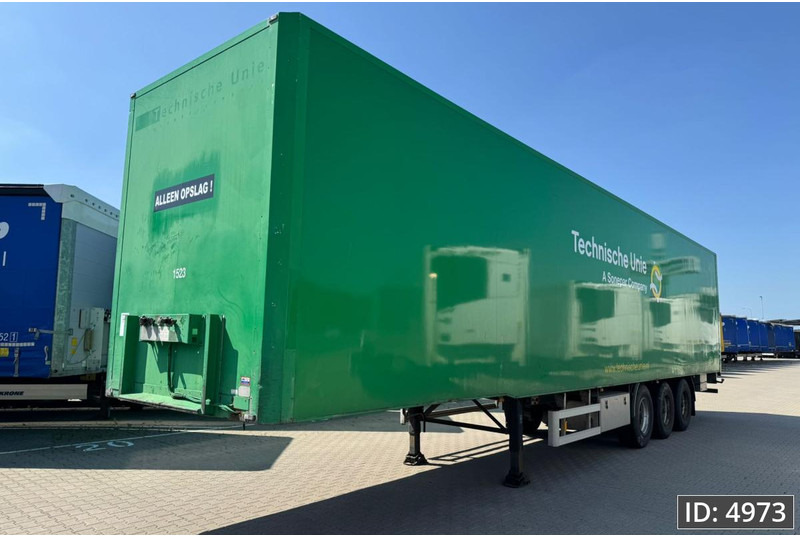 Van Eck PT-3 / BPW Drum / Roll up door - Polprikolica zabojnik: slika 1 Van Eck PT-3 / BPW Drum / Roll up door - Polprikolica zabojnik: slika 1