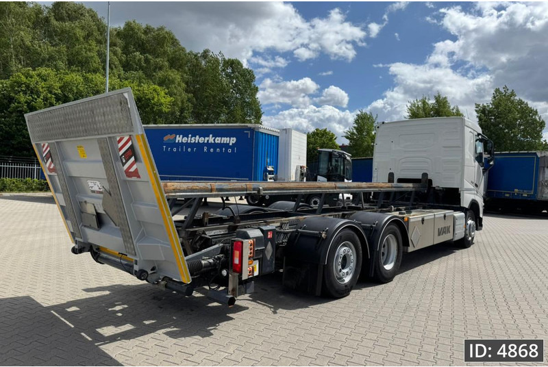 Volvo FH 500 Globetrotter, Euro 6, / 6x2 / Hydraulic body / frame 7.4 m / Tail lift - Kontejnerski tovornjak/ Tovornjak z zamenljivim tovoriščem: slika 3 Volvo FH 500 Globetrotter, Euro 6, / 6x2 / Hydraulic body / frame 7.4 m / Tail lift - Kontejnerski tovornjak/ Tovornjak z zamenljivim tovoriščem: slika 3