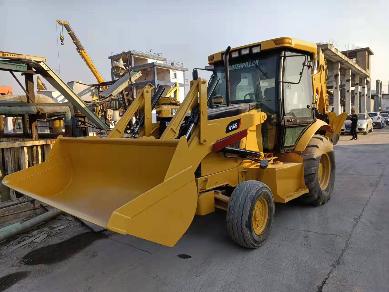 CATERPILLAR 416E - Bager nakladalec: slika 3 CATERPILLAR 416E - Bager nakladalec: slika 3