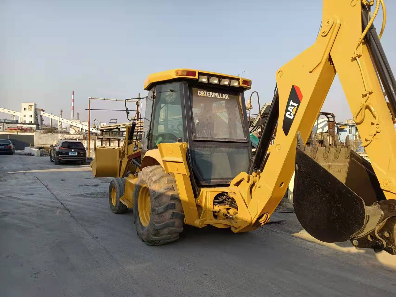 CATERPILLAR 416E - Bager nakladalec: slika 1 CATERPILLAR 416E - Bager nakladalec: slika 1