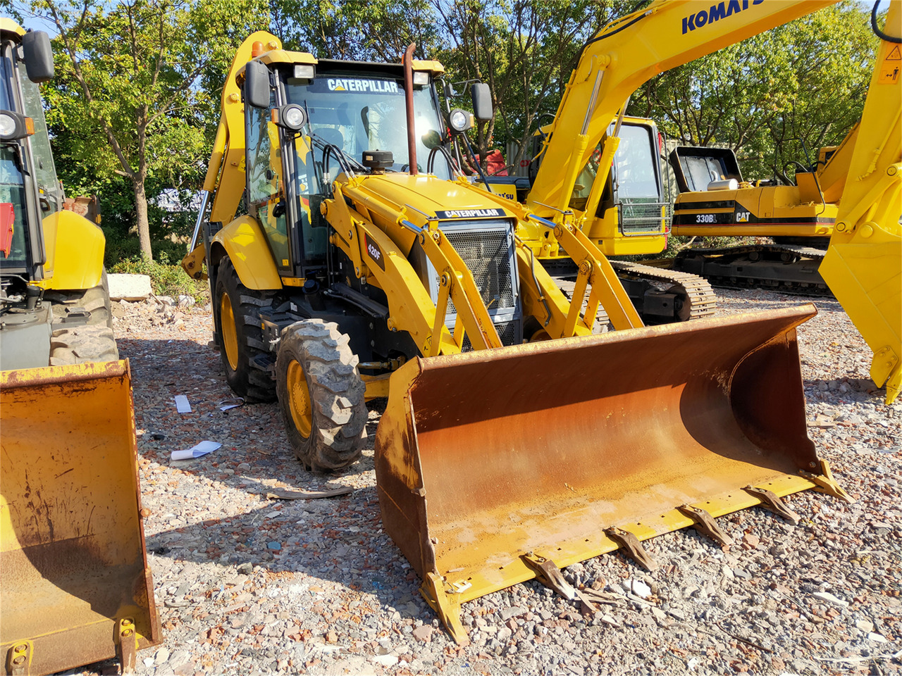 CATERPILLAR Backhoe Loader 420F Click Here for Discount - Bager nakladalec: slika 1 CATERPILLAR Backhoe Loader 420F Click Here for Discount - Bager nakladalec: slika 1