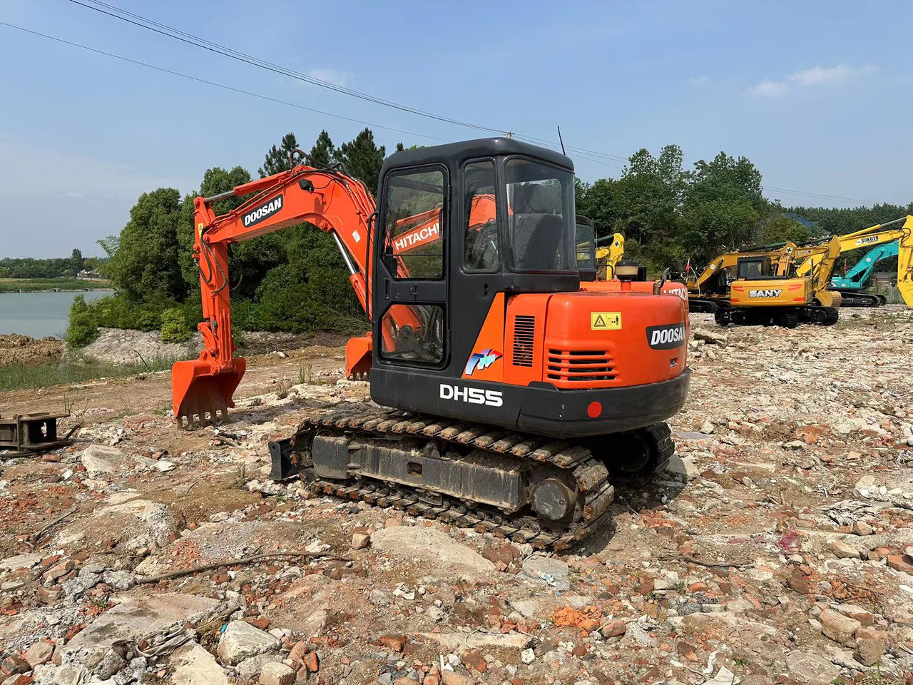 DOOSAN DH55 Mini Excavator 5.5T - Mini bager: slika 4 DOOSAN DH55 Mini Excavator 5.5T - Mini bager: slika 4