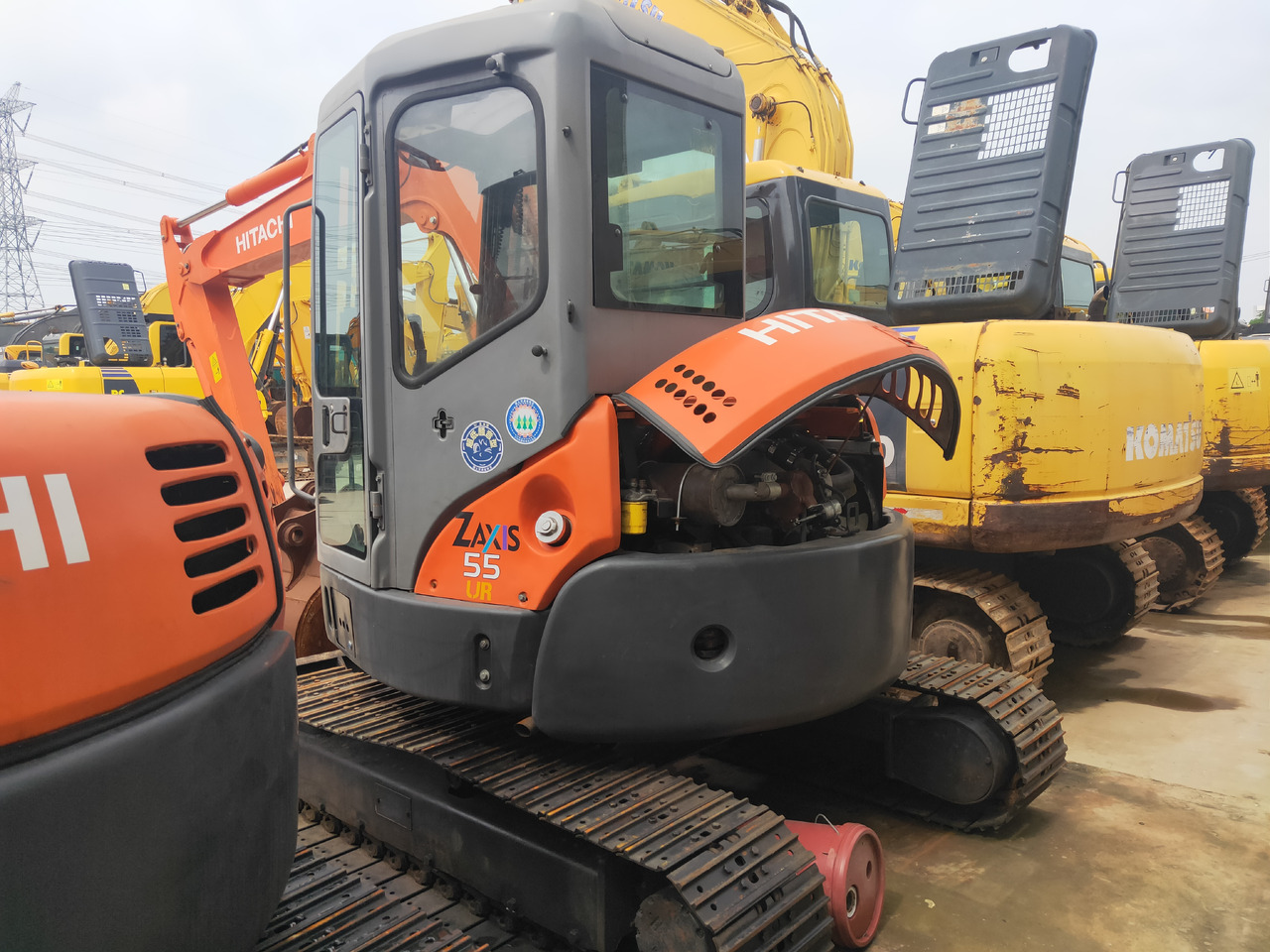 HITACHI ZX55 - Bager goseničar: slika 5 HITACHI ZX55 - Bager goseničar: slika 5