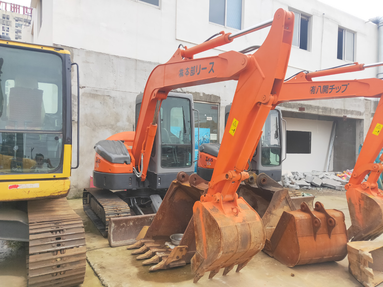 HITACHI ZX55 - Bager goseničar: slika 1 HITACHI ZX55 - Bager goseničar: slika 1