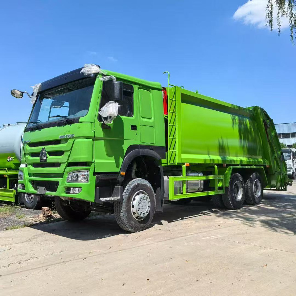 HOWO Garbage Truck Click Here for Discount - Smetarski tovornjak: slika 1 HOWO Garbage Truck Click Here for Discount - Smetarski tovornjak: slika 1