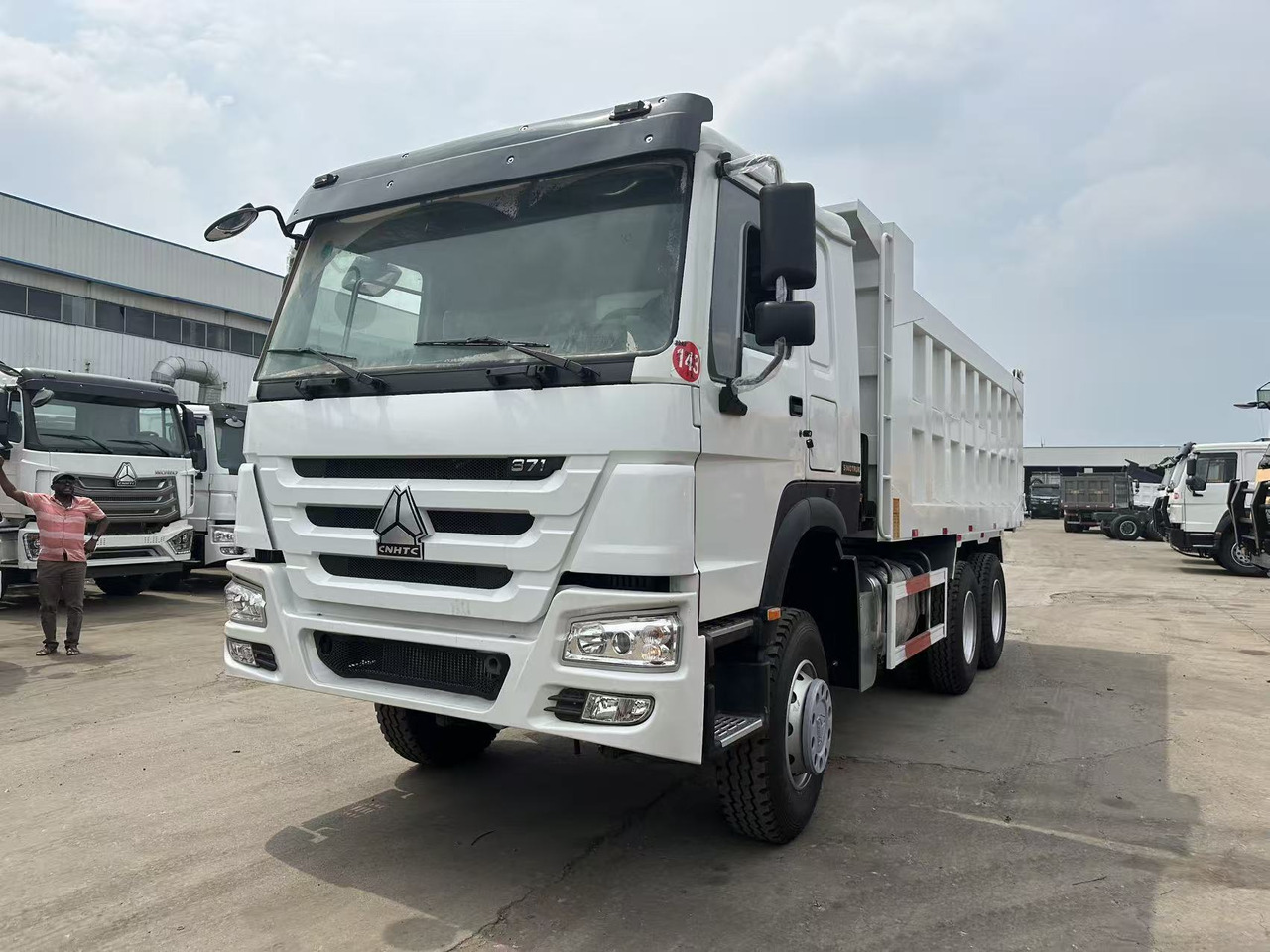 HOWO Howo Dump truck 6✖4 White - Tovornjak prekucnik: slika 1 HOWO Howo Dump truck 6✖4 White - Tovornjak prekucnik: slika 1