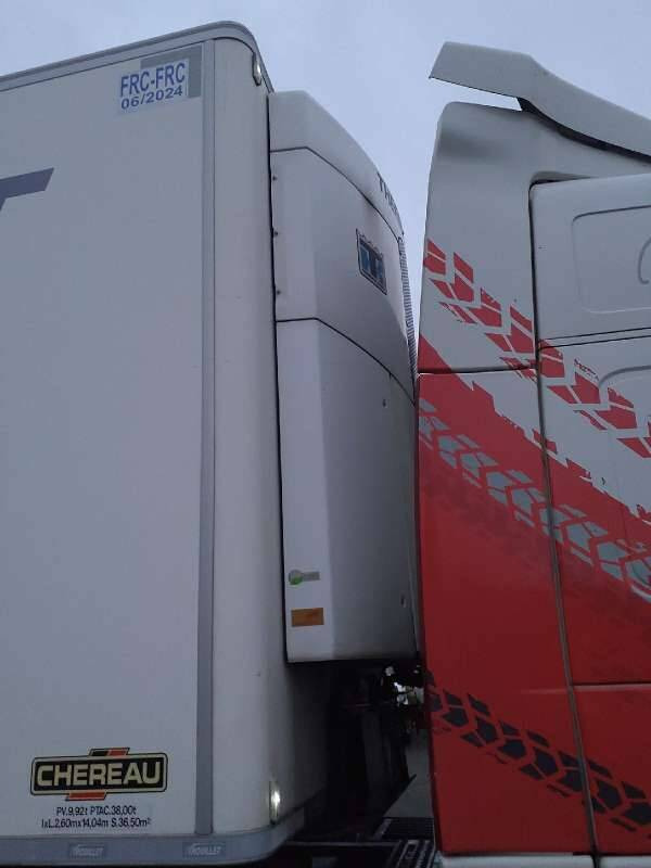 Semi-remorque 3 Essieux FRIGO 38 TONNES HAYON CAISSE CHEREAU GROUPE THERMOKING SLXI SPECTRUM - Polprikolica hladilnik: slika 4 Semi-remorque 3 Essieux FRIGO 38 TONNES HAYON CAISSE CHEREAU GROUPE THERMOKING SLXI SPECTRUM - Polprikolica hladilnik: slika 4