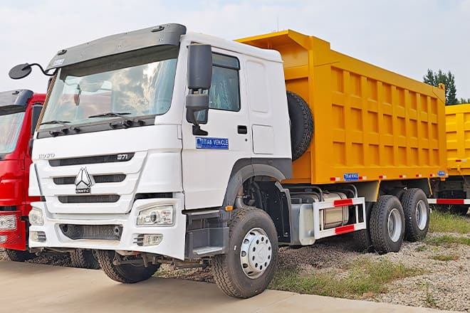 SINOTRUK Second Hand Sinotruk Howo 371 Dump Truck Specifications for Sale in Uruguay - Tovornjak prekucnik: slika 3 SINOTRUK Second Hand Sinotruk Howo 371 Dump Truck Specifications for Sale in Uruguay - Tovornjak prekucnik: slika 3