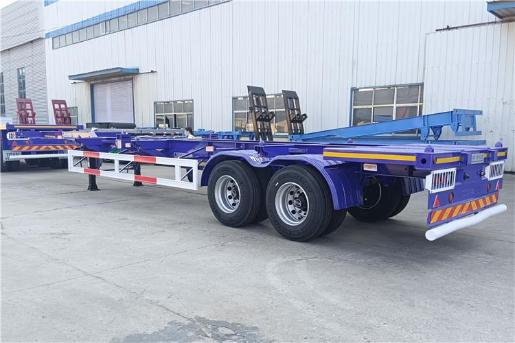 TITABN 2 Axle Gooseneck Container Trailer for Sale In Kenya - Polprikolica šasija: slika 1 TITABN 2 Axle Gooseneck Container Trailer for Sale In Kenya - Polprikolica šasija: slika 1