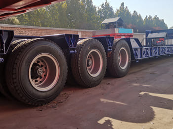 TITAN 120 Ton Lowboy Truck Trailer for Sale in Zambia - Nizko noseča polprikolica: slika 4 TITAN 120 Ton Lowboy Truck Trailer for Sale in Zambia - Nizko noseča polprikolica: slika 4