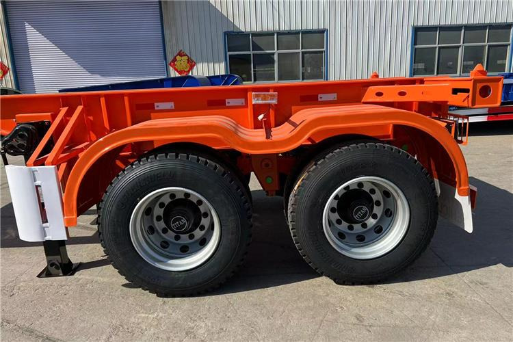 TITAN 2 Axle 20ft Container Chassis Trailer for Sale In Jamaica - Polprikolica šasija: slika 2 TITAN 2 Axle 20ft Container Chassis Trailer for Sale In Jamaica - Polprikolica šasija: slika 2