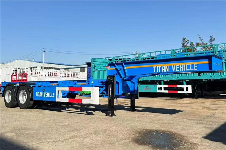 TITAN 2 Axle 20ft ISO Tank Chassis Trailer for Sale In Papua New Guinea - Polprikolica šasija: slika 3 TITAN 2 Axle 20ft ISO Tank Chassis Trailer for Sale In Papua New Guinea - Polprikolica šasija: slika 3