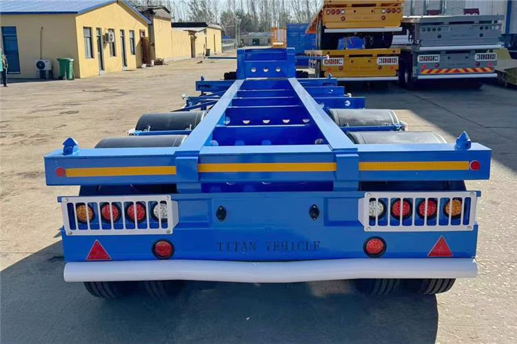 TITAN 2 Axle 20ft ISO Tank Chassis Trailer for Sale In Papua New Guinea - Polprikolica šasija: slika 4 TITAN 2 Axle 20ft ISO Tank Chassis Trailer for Sale In Papua New Guinea - Polprikolica šasija: slika 4