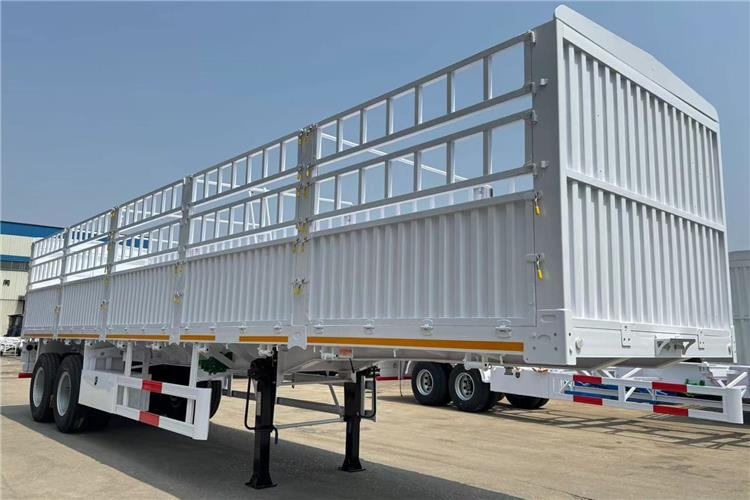 TITAN 2 Axle Fence Semi Trailer with Bogie Suspension for Sale In Nigeria - Polprikolica za prevoz živine: slika 1 TITAN 2 Axle Fence Semi Trailer with Bogie Suspension for Sale In Nigeria - Polprikolica za prevoz živine: slika 1