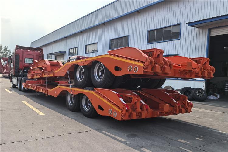 TITAN 2 Axle Low Low Bed Trailer for Sale In Angola - Nizko noseča polprikolica: slika 3 TITAN 2 Axle Low Low Bed Trailer for Sale In Angola - Nizko noseča polprikolica: slika 3