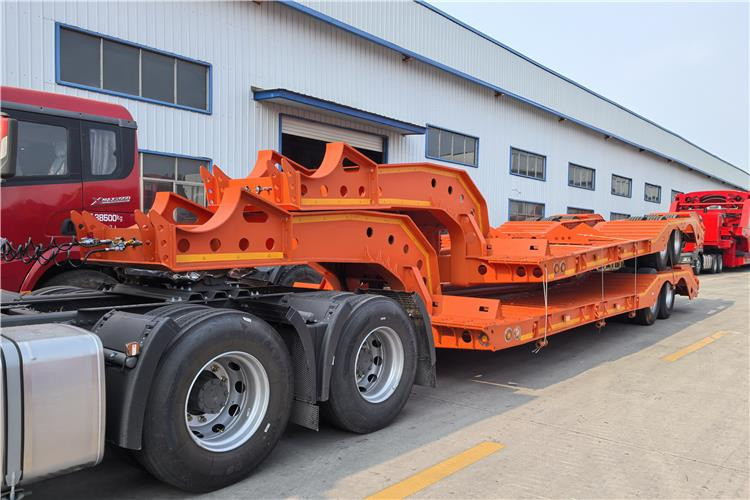 TITAN 2 Axle Low Low Bed Trailer for Sale In Angola - Nizko noseča polprikolica: slika 1 TITAN 2 Axle Low Low Bed Trailer for Sale In Angola - Nizko noseča polprikolica: slika 1