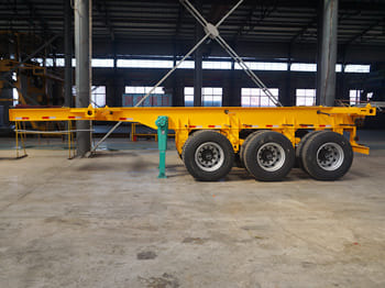 TITAN 20 ft Shipping Container Trailer for Sale in Jamaica - Polprikolica šasija: slika 2 TITAN 20 ft Shipping Container Trailer for Sale in Jamaica - Polprikolica šasija: slika 2
