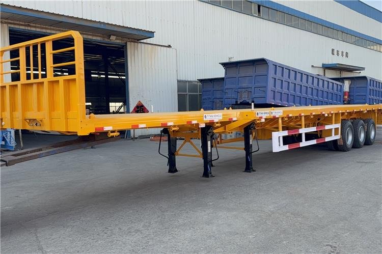 TITAN 3 Axle 24m Extendable Flatbed Trailer for Sale In Chile - Kontejnerska polprikolica/ Polprikolica z zamenljivim tovoriščem: slika 4 TITAN 3 Axle 24m Extendable Flatbed Trailer for Sale In Chile - Kontejnerska polprikolica/ Polprikolica z zamenljivim tovoriščem: slika 4