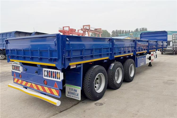 TITAN 3 Axle 50 Ton Side Wall Trailer for Sale In Kenya - Polprikolica s kesonom: slika 3 TITAN 3 Axle 50 Ton Side Wall Trailer for Sale In Kenya - Polprikolica s kesonom: slika 3