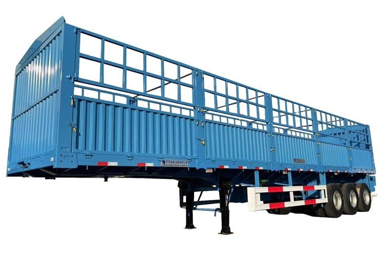TITAN 3 Axle 60 Ton Cargo Semi Trailer for Sale In Sudan - Polprikolica za prevoz živine: slika 5 TITAN 3 Axle 60 Ton Cargo Semi Trailer for Sale In Sudan - Polprikolica za prevoz živine: slika 5