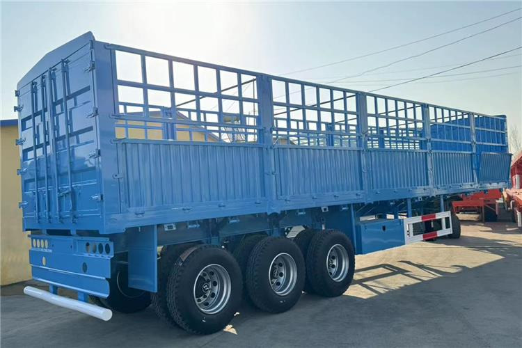 TITAN 3 Axle 60 Ton Cargo Semi Trailer for Sale In Sudan - Polprikolica za prevoz živine: slika 2 TITAN 3 Axle 60 Ton Cargo Semi Trailer for Sale In Sudan - Polprikolica za prevoz živine: slika 2