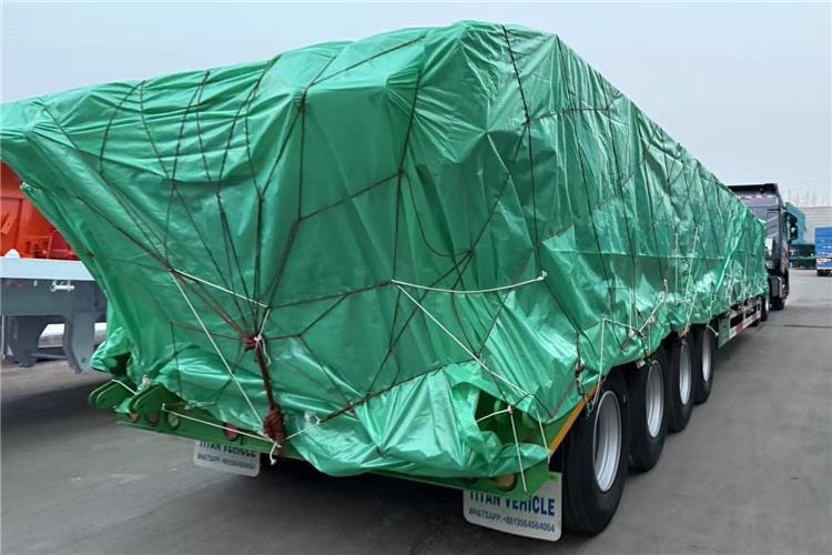 TITAN 4 Axle 100 Ton Low Bed Truck Trailer for Sale In Zimbabwe - Nizko noseča polprikolica: slika 5 TITAN 4 Axle 100 Ton Low Bed Truck Trailer for Sale In Zimbabwe - Nizko noseča polprikolica: slika 5