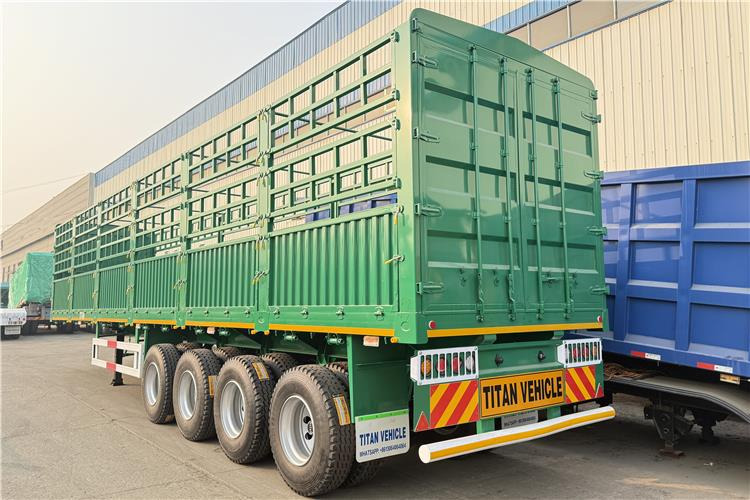 TITAN 4 Axle 80 Ton Livestock Semi Trailer for Sale In Sudan - Polprikolica za prevoz živine: slika 2 TITAN 4 Axle 80 Ton Livestock Semi Trailer for Sale In Sudan - Polprikolica za prevoz živine: slika 2