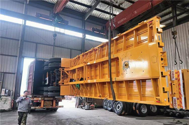 TITAN 4 Axle Flatbed Trailer for Sale Price In Senegal - Polprikolica s kesonom: slika 4 TITAN 4 Axle Flatbed Trailer for Sale Price In Senegal - Polprikolica s kesonom: slika 4