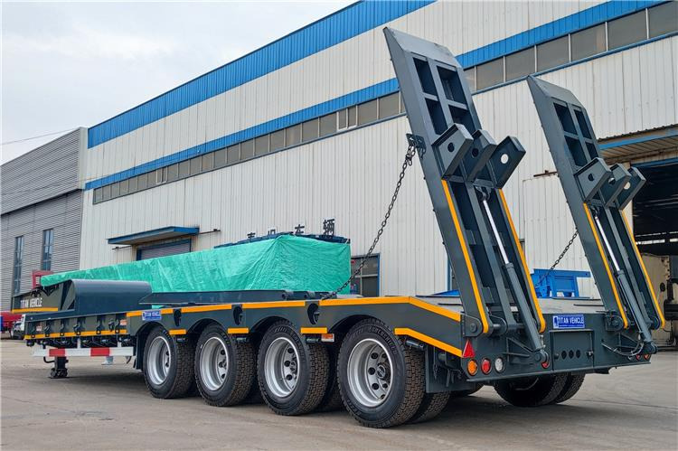 TITAN 4 Axle Low Loader Trailer for Sale In Jamaica - Nizko noseča polprikolica: slika 2 TITAN 4 Axle Low Loader Trailer for Sale In Jamaica - Nizko noseča polprikolica: slika 2