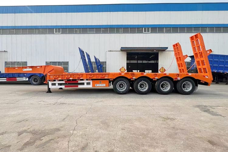 TITAN 4 Axle Lowbed Truck for Sale in Ghana - Nizko noseča polprikolica: slika 2 TITAN 4 Axle Lowbed Truck for Sale in Ghana - Nizko noseča polprikolica: slika 2