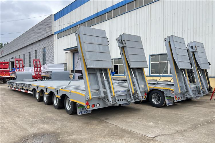 TITAN 4 Line 8 Axle Low Loader Trailer for Sale In Costa Rica - Nizko noseča polprikolica: slika 2 TITAN 4 Line 8 Axle Low Loader Trailer for Sale In Costa Rica - Nizko noseča polprikolica: slika 2