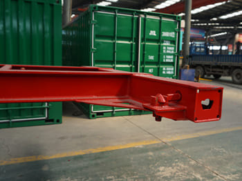 TITAN 40 ft Container Trailer for Sale in Namibia - Polprikolica šasija: slika 3 TITAN 40 ft Container Trailer for Sale in Namibia - Polprikolica šasija: slika 3