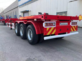 TITAN 40ft Shipping Container Trailer for Sale in Philippine - Polprikolica šasija: slika 1 TITAN 40ft Shipping Container Trailer for Sale in Philippine - Polprikolica šasija: slika 1