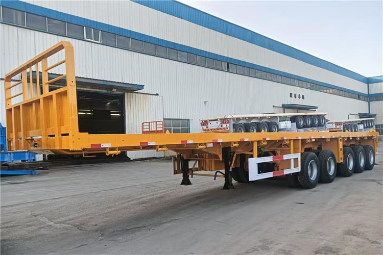 TITAN 5 Axle 13M Flatbed Trailer Price for Sale In Zimbabwe - Polprikolica s kesonom: slika 2 TITAN 5 Axle 13M Flatbed Trailer Price for Sale In Zimbabwe - Polprikolica s kesonom: slika 2