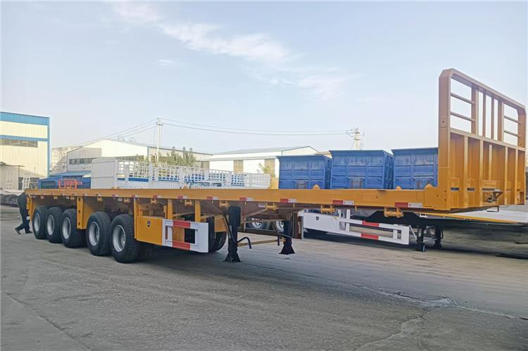 TITAN 5 Axle 13M Flatbed Trailer Price for Sale In Zimbabwe - Polprikolica s kesonom: slika 1 TITAN 5 Axle 13M Flatbed Trailer Price for Sale In Zimbabwe - Polprikolica s kesonom: slika 1