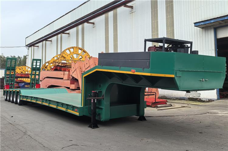 TITAN 5 Axle Low Bed Trailer for Sale In Nigeria - Nizko noseča polprikolica: slika 2 TITAN 5 Axle Low Bed Trailer for Sale In Nigeria - Nizko noseča polprikolica: slika 2