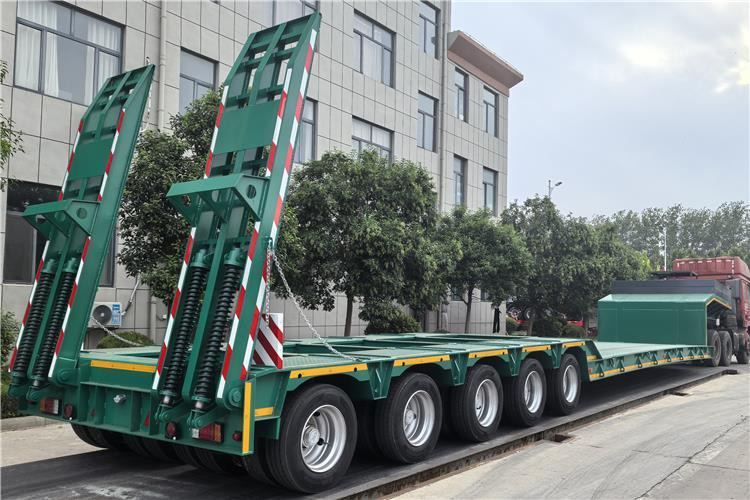 TITAN 5 Axle Low Bed Trailer for Sale In Nigeria - Nizko noseča polprikolica: slika 1 TITAN 5 Axle Low Bed Trailer for Sale In Nigeria - Nizko noseča polprikolica: slika 1