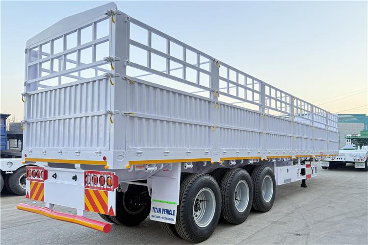 TITAN 80 Ton Fence Cargo Trailer for Sale In Mali - Polprikolica za prevoz živine: slika 1 TITAN 80 Ton Fence Cargo Trailer for Sale In Mali - Polprikolica za prevoz živine: slika 1