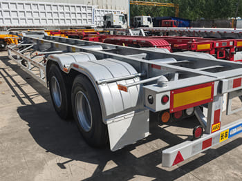 TITAN Container Semi Skeletal Trailer for Sale in Zambia - Polprikolica šasija: slika 1 TITAN Container Semi Skeletal Trailer for Sale in Zambia - Polprikolica šasija: slika 1