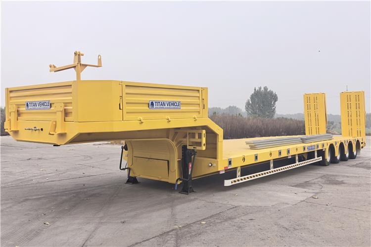 TITAN Heavy Duty 4 Low Bed Trailer for Sale Price In Guinea - Nizko noseča polprikolica: slika 2 TITAN Heavy Duty 4 Low Bed Trailer for Sale Price In Guinea - Nizko noseča polprikolica: slika 2