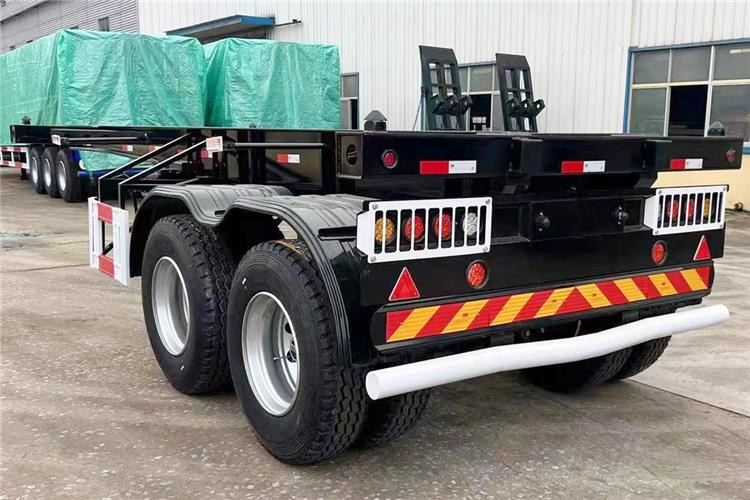 TITAN In Stock 20 ft Shipping Container Trailer for Sale In Ghana - Polprikolica šasija: slika 2 TITAN In Stock 20 ft Shipping Container Trailer for Sale In Ghana - Polprikolica šasija: slika 2