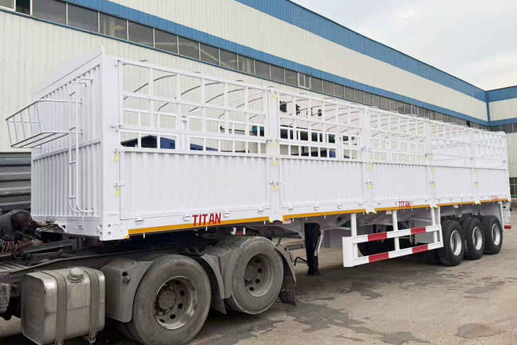 TITAN Livestock Fence Semi Trailer for Sale in Malawi - Polprikolica za prevoz živine: slika 1 TITAN Livestock Fence Semi Trailer for Sale in Malawi - Polprikolica za prevoz živine: slika 1
