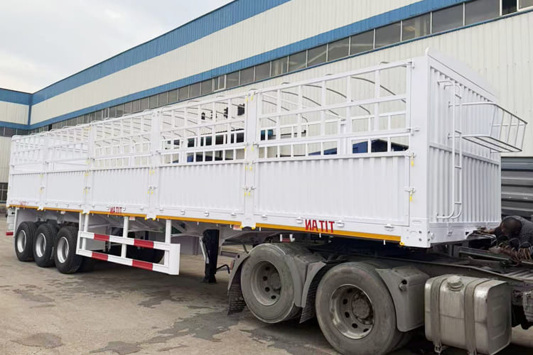 TITAN Livestock Fence Semi Trailer for Sale in Malawi - Polprikolica za prevoz živine: slika 2 TITAN Livestock Fence Semi Trailer for Sale in Malawi - Polprikolica za prevoz živine: slika 2