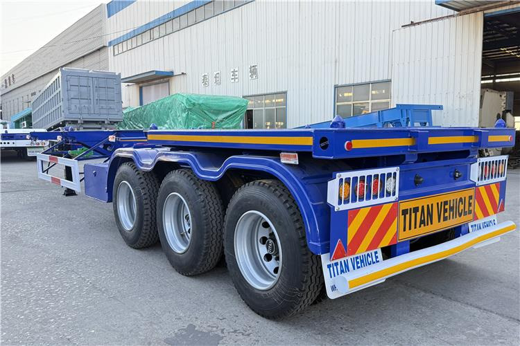 TITAN Sales Promotion 40 feet Container Trailer for Sale In Mexico - Polprikolica šasija: slika 3 TITAN Sales Promotion 40 feet Container Trailer for Sale In Mexico - Polprikolica šasija: slika 3