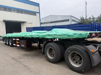 TITAN Semi Truck Flatbed Traile for Sale in Saudi Arabia - Polprikolica s kesonom: slika 4 TITAN Semi Truck Flatbed Traile for Sale in Saudi Arabia - Polprikolica s kesonom: slika 4