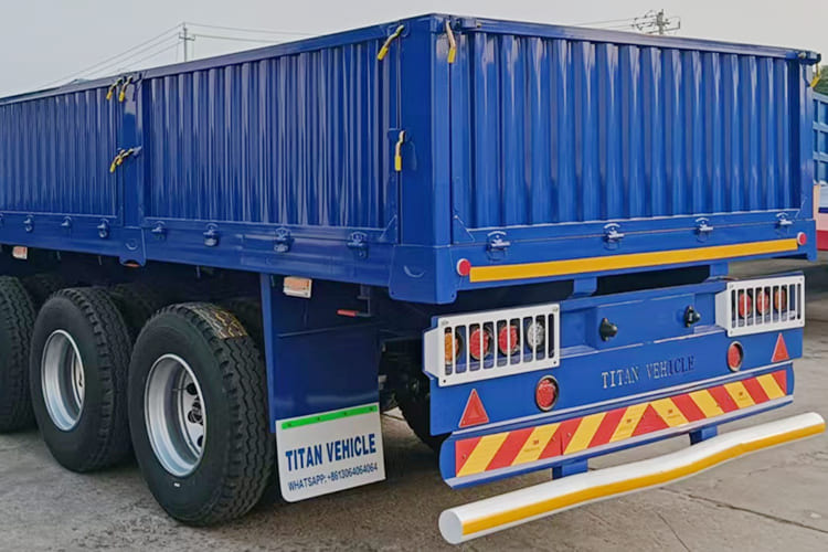 TITAN Sidewall Trailer for Sale in Saudi Arabia - Polprikolica s kesonom: slika 2 TITAN Sidewall Trailer for Sale in Saudi Arabia - Polprikolica s kesonom: slika 2